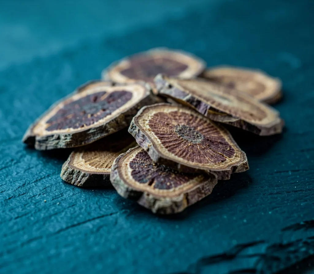 Maca root slices