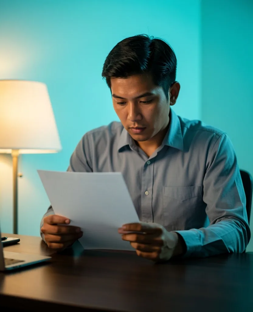 Contributor reviewing nutritional reference material