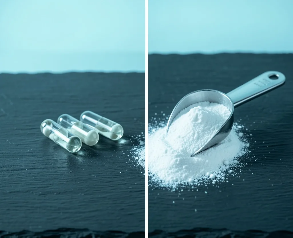 Capsule and powder comparison
