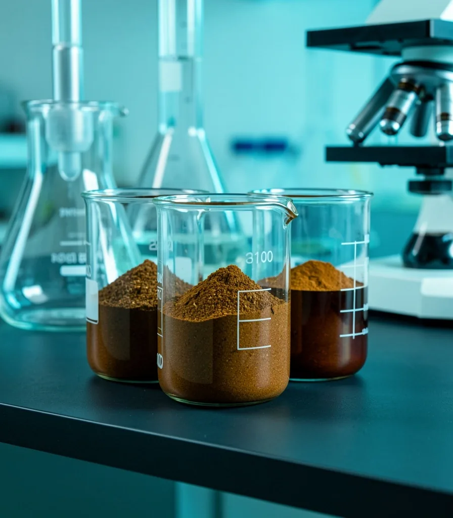 Laboratory processing of standardized herbal extracts